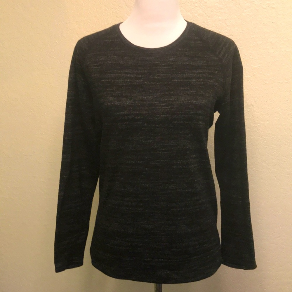 Black & Gray Running Sweatshirt w/thumb holes by Kirkland Signature!